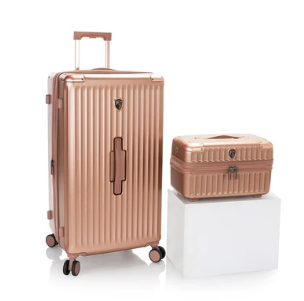 LUXE 2 PIECE LUGGAGE SET - LUXE TRUNK AND LUXE BEAUTY CASE