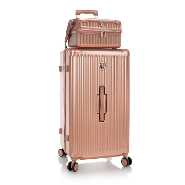 LUXE 2 PIECE LUGGAGE SET - LUXE TRUNK AND LUXE BEAUTY CASE
