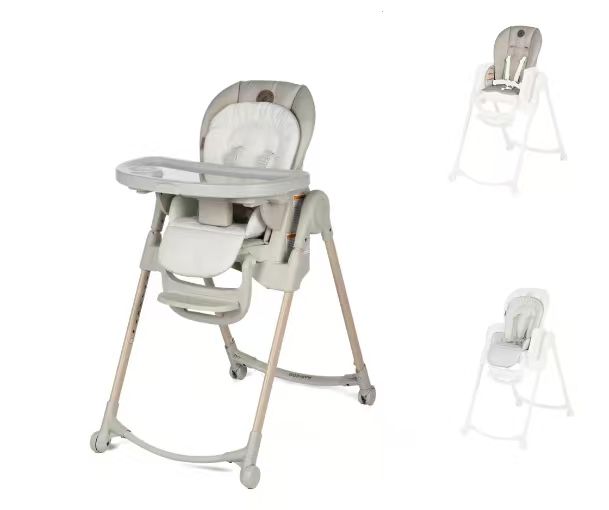 Minla 6-In-1 High Chair withBonus Seat Pad and Inlay inClassic Oat